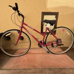 Specialized Red Crossroads Bike