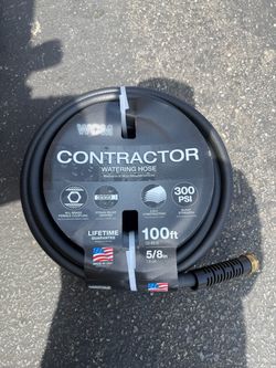 5/8 in. dia. x 100 ft. Contractor Grade Garden Hose