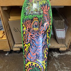 Salba Santa Cruz Tiger Reissue Skateboard Deck 10.3” X 31.1”