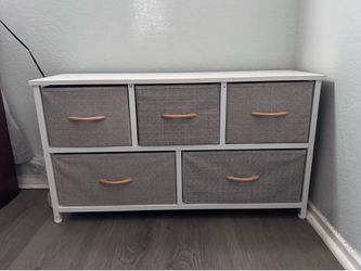 DRESSER w/STORAGE BINS