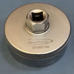 Snap-on Tools 1/2" Drive 74 mm Mercedes-Benz®/Audi®/ VWR Oil Filter Tool (Blue-Point®)