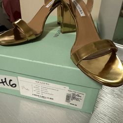 Heels Gold Aquazura / New 