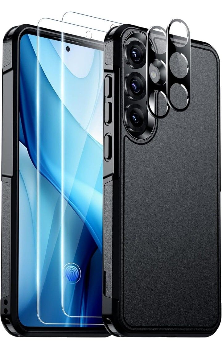 Galaxy S25 Case, [Military Grade Drop Protection] Heavy Duty Full Body Shockproof Protection