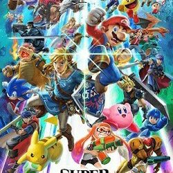 Nintendo Super Smash Bros Unlimited game card