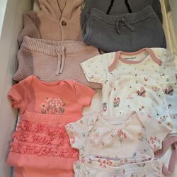 Baby Girl Clothes 0-3 Months