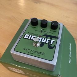 EHX Big Muff Bass Fuzz Pedal