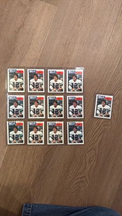 Jim Kelly 1987 Topps Rookie Cards #362 – Buffalo Bills HOF – Near Mint Lot