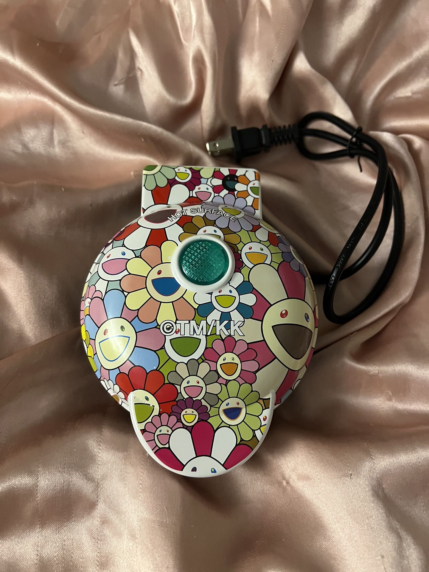 Takashi Murakami multicolor waffle maker