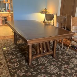 Beautiful dining room table