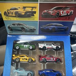 Hot Wheels Silver Series 6 pack