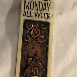 Faux Stone Plaque - It’s Been Monday All Week 