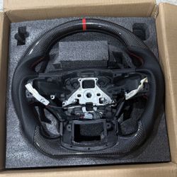 2017-2020 Ford Raptor Carbon Fiber Steering Wheel