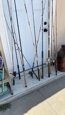 Fishing pole lot