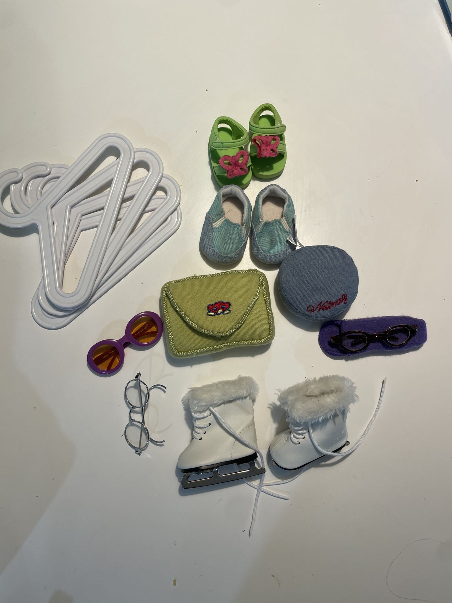 American Girl Doll Shoes Glasses Accessories