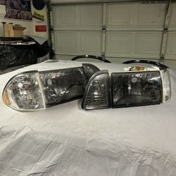 foxbody smoked headlights