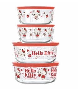 Hello Kitty Pyrex