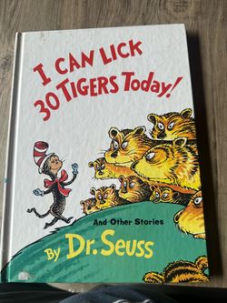 Dr. Seuss I Can Lick 30 Tigers Today! and Other Stories Hardcover 1969 Illus