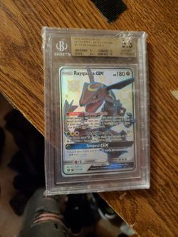Pokémon Graded 9.5 Rayquaza GX.