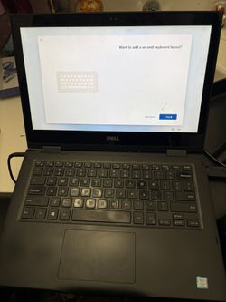 Small Crack Dell Touch Screen Laptop 