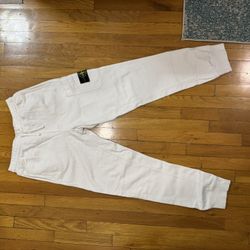 Supreme x Stone Island pants white M