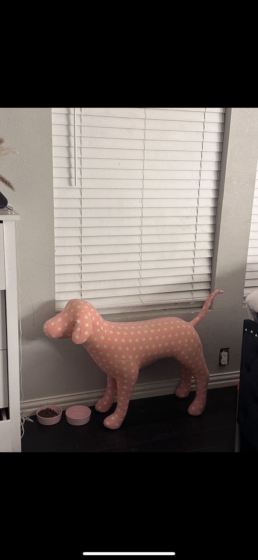 Big Pink Victoria Secret Display Dog From 2000’s