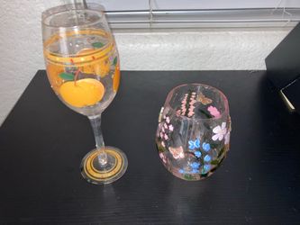 Hand Painted Glasses