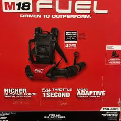 M18 Dual Battery Backpack BlowerTool Only 