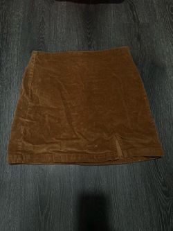 Brown skirt