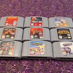 Nintendo 64 Game Lot