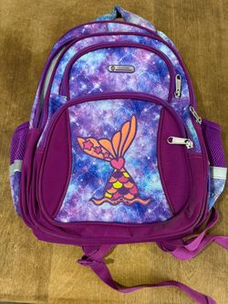 Cusangel Kids Mermaid Tail Backpack