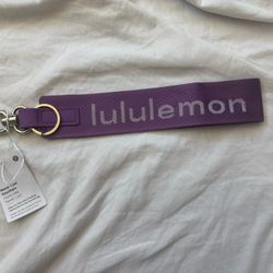 Lululemon Never Lost Purple Keychain Brand New