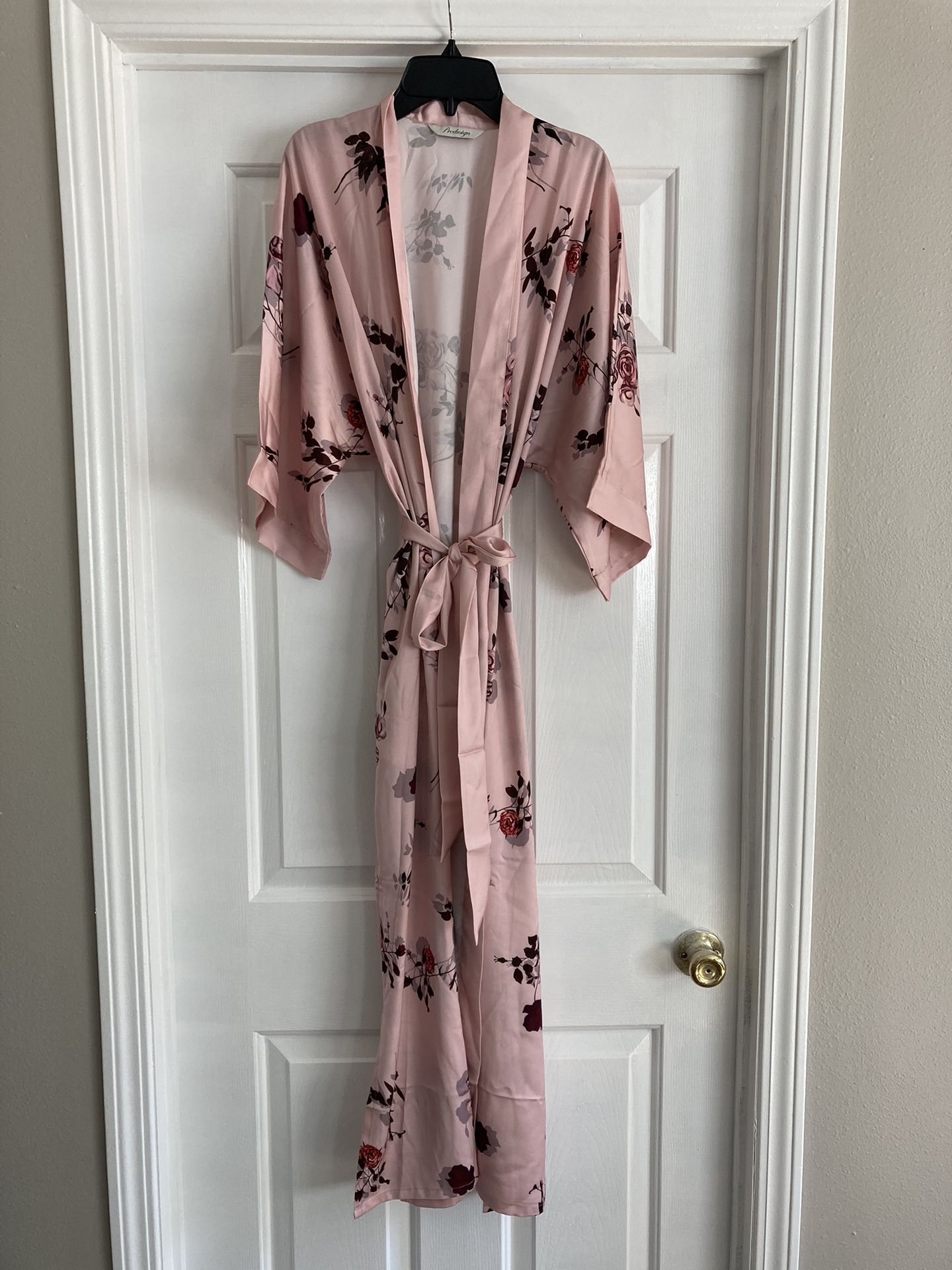Silky Kimono Style Robe