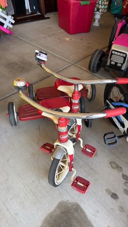 Red flyer tricycle