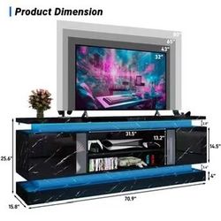 ❤️‍🔥 #B. 58" Farmhouse TV Stand for TVs up to 65"