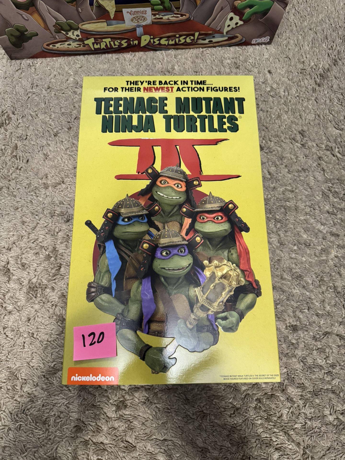 NECA TMNT Ninja Turtles 3 movie Figure Set