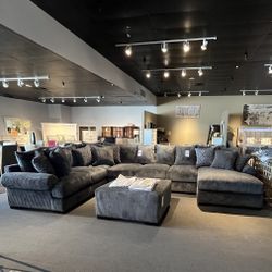 Grey 4PC Sectional Couch