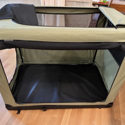 Collapsible Nylon / Mesh Dog Kennel (L-XL)
