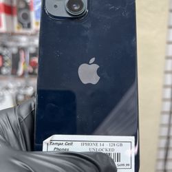 iPhone 14 Unlocked 128 gb excellent condition! $ 450