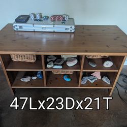 Coffee Table And Shelves 