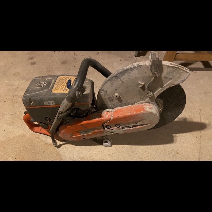 Husqvarna concrete saw for sale deals
