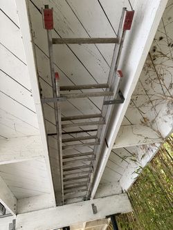 Werner 16 ft Aluminum Extension Ladder — D716  $60