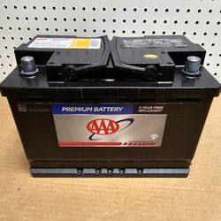 100% Healthy Car Battery Group Size 48/H6 (2024)- $120 With Core Exchange/ Bateria Para Carro Tamaño 48/H6 (2024)