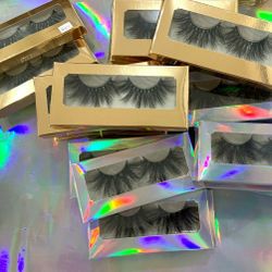 Mink lashes 3D and 5D 25mm on hand, bundles ,wigs