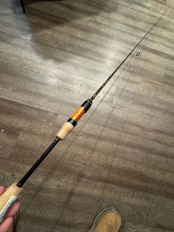 Daiwa Presso 7’ ultra light trout fishing rod.