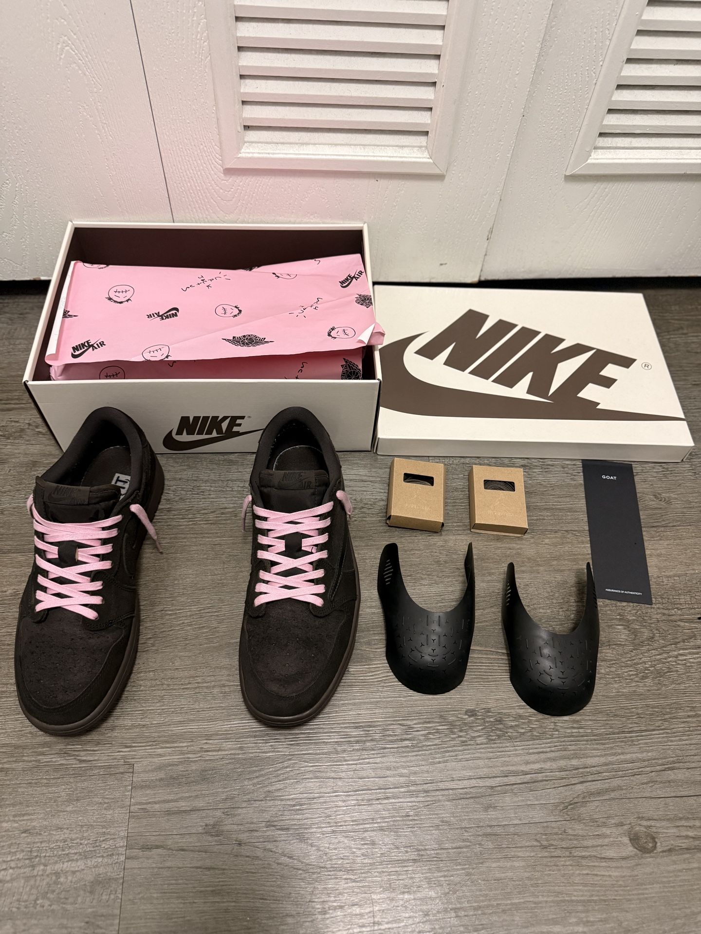 Travis Scott x Air Jordan 1 Retro Low OG SP 'Velvet Brown'