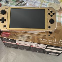 Nintendo Switch Lite Hyrule Edition Like New