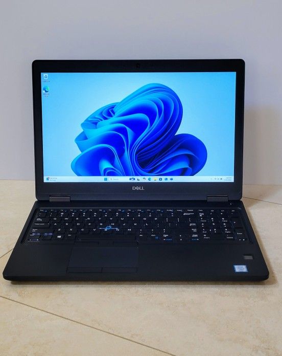 Dell Precision Laptop, 15.6" FHD 1080P, Intel Core VPro i5,SSD, USB-C ,HDMI, Windows 11 Pro - Excellent Condition -Very Fast and Durable