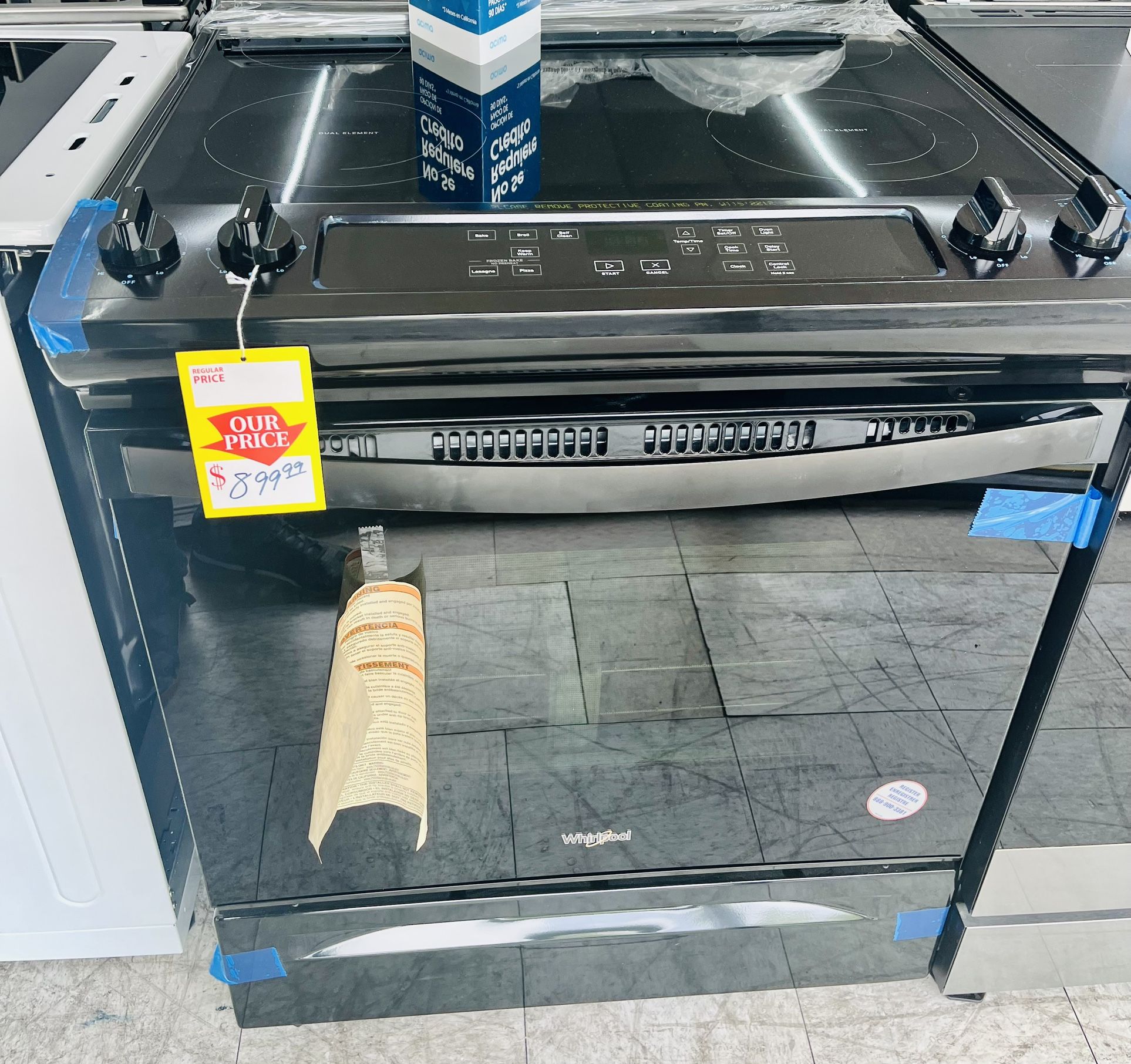 🔥🔥30” Whirlpool Slide In Range