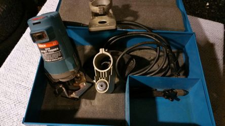 BOSCH Model 1609 Offset Laminate Trimmer Trim Router