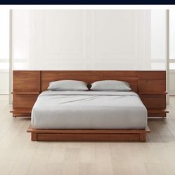 CB2 Queen Bed Frame Andes Acacia 